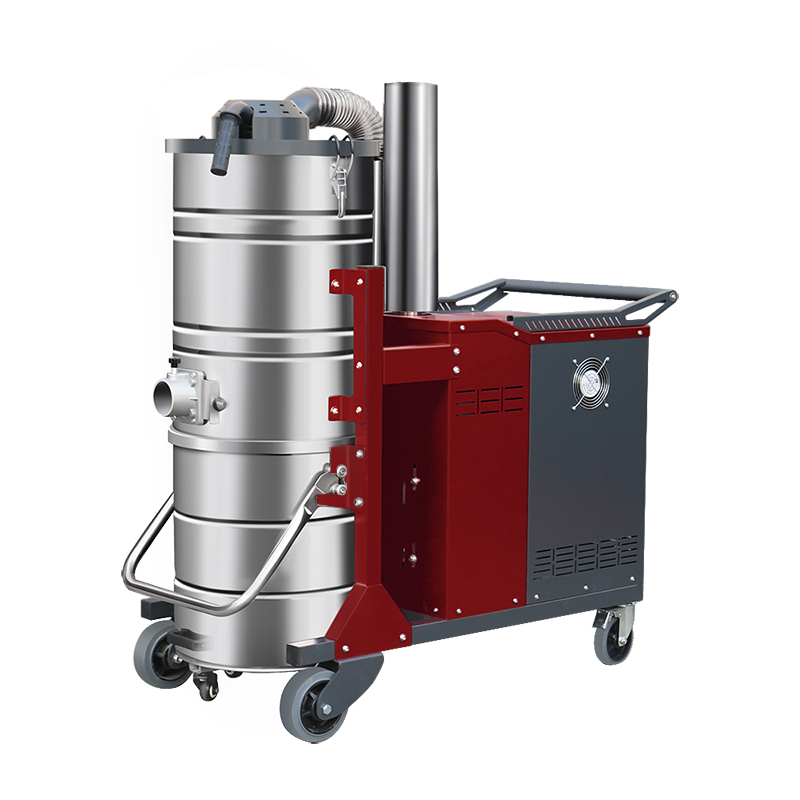 芜湖坦洁380V 双桶手动反吹工业吸尘器X8系列