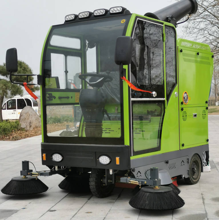 芜湖道路清洁广泛应用电动环卫清扫车